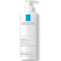 La Roche-Posay Toleriane Hydrating Gentle Face Cleanser, Daily Facial Cleanser with Niacinamide and Ceramides for Sensitive Skin, Moisturizing Face Wash for Normal to Dry Skin, Fragrance Free